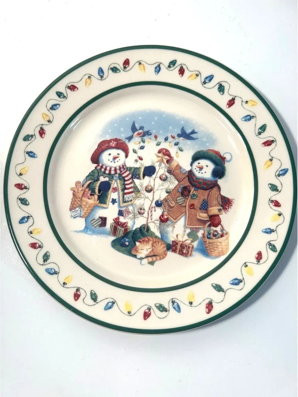Longaberger Flurry Snowball Christmas 1999 Snowman 9